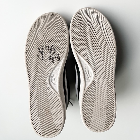 Nike Court Royale 2 Mid High Top Black White Womens 7 - Picture 15 of 15